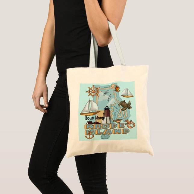 Rhode Island tote bag (Front (Product))