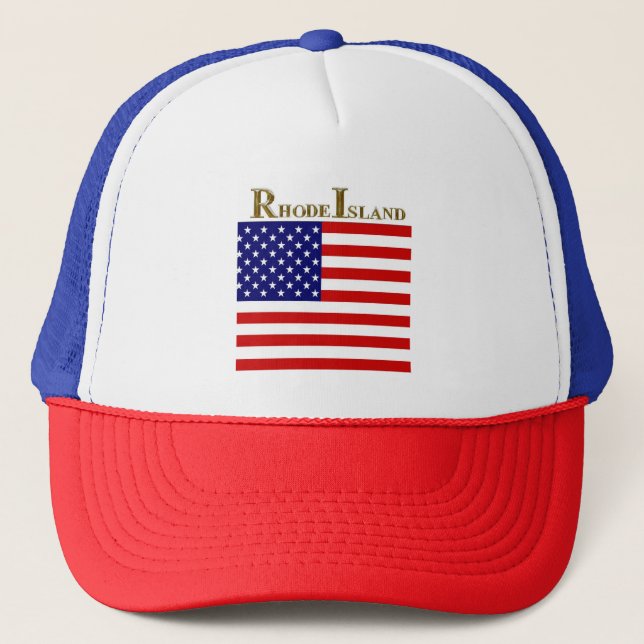 RHODE ISLAND TRUCKER HAT (Front)