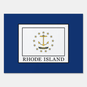 Rhode Island Yard Sign