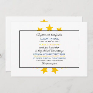Rhode Islander Flag, Flag of Rhode Island Wedding Invitation