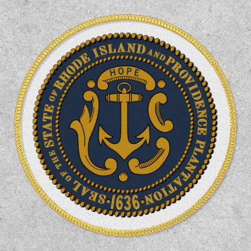 Rhode Islander Seal Rhode Island Patch