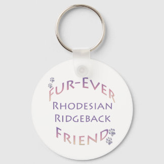Rhodeisan Ridgeback Fur-ever Friend Keychain