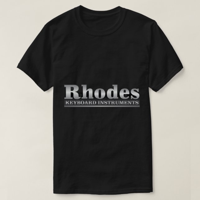 Rhodes electric piano logo. Classic T-Shirt (Design Front)