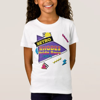 Rhodes Pride Days 2024 Retro Rhodes T-Shirt