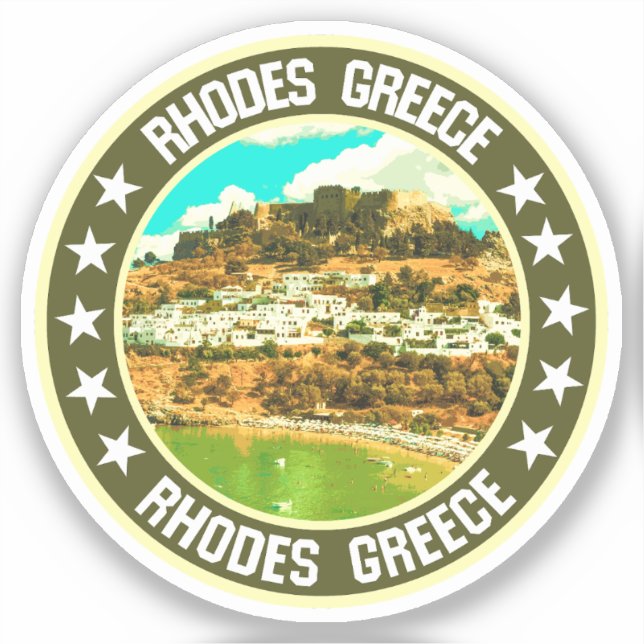 Rhodes                                             sticker (Front)