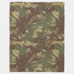 Rhodesian Brushstroke CAMO Fleece Blanket