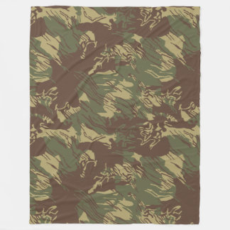 Rhodesian Brushstroke CAMO Fleece Blanket