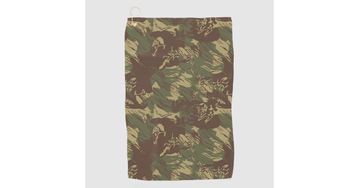 Rhodesian CAMO Golf Towel Zazzle