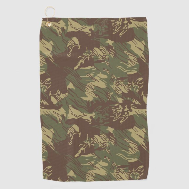 Rhodesian CAMO Golf Towel (Front)
