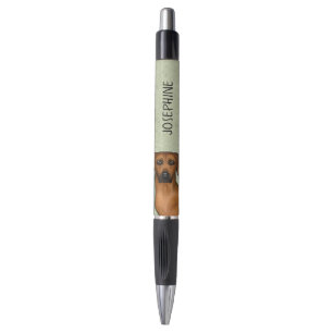 Rhodesian Ridgeback African Lion Dog Head And Name Pen
