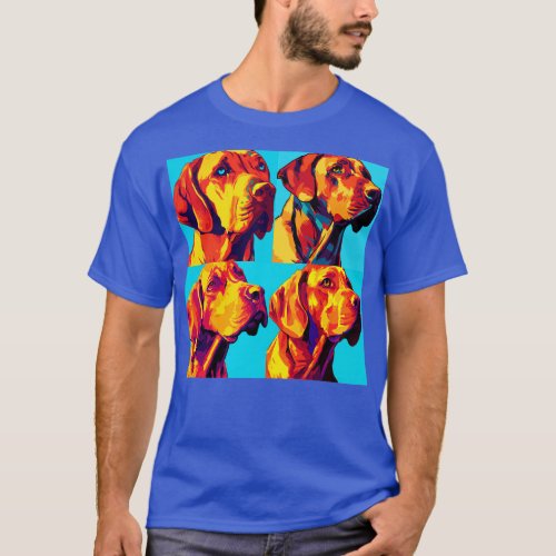 Rhodesian Ridgeback Art Dog Lover Gifts T_Shirt