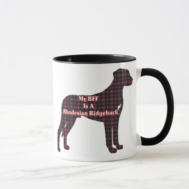 Rhodesian Ridgeback BFF Mug (Right)