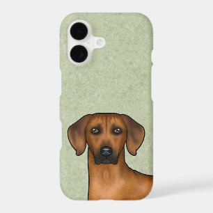 Rhodesian Ridgeback Brown African Lion Dog Head iPhone 17 Case