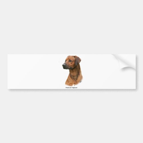 Rhodesian Ridgeback Bumper Sticker