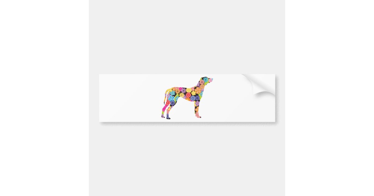 Rhodesian Ridgeback Bumper Sticker | Zazzle
