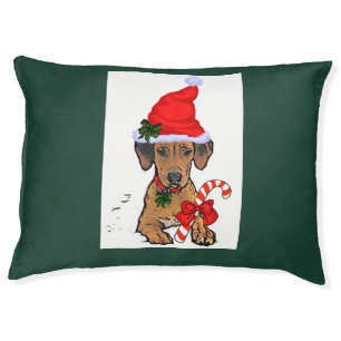Rhodesian Ridgeback Christmas Pet Bed