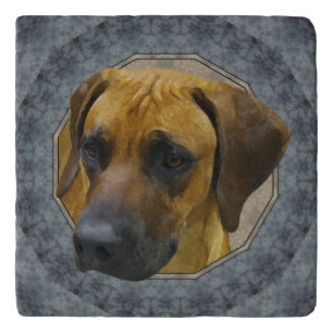 Rhodesian Ridgeback Classical Stone Trivet