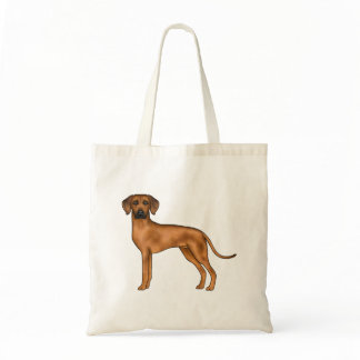 Rhodesian Ridgeback Cute Brown African Lion Dog Tote Bag
