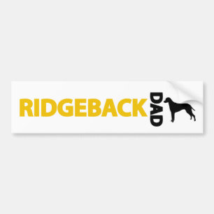 Rhodesian Ridgeback Dad Bumper Sticker