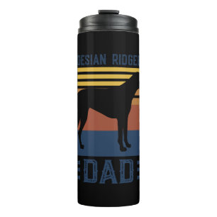 Rhodesian Ridgeback Dad Dog T-shirt Thermal Tumbler