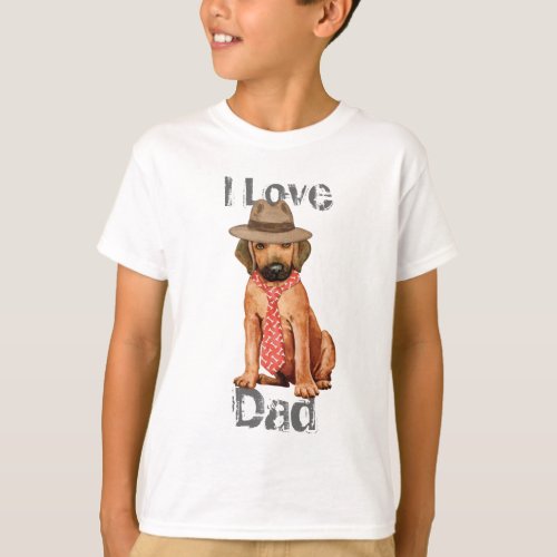 Rhodesian Ridgeback Dad T_Shirt