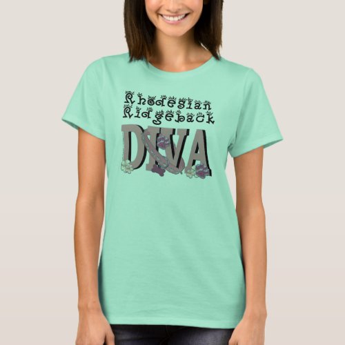 Rhodesian Ridgeback DIVA T_Shirt