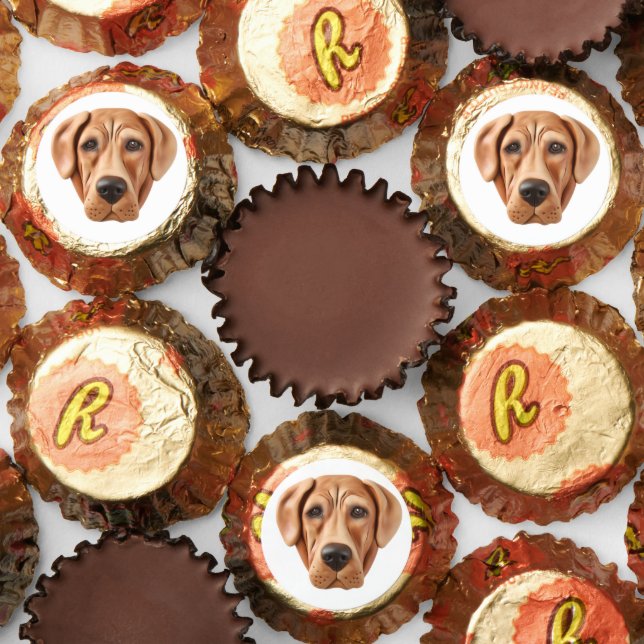 Rhodesian Ridgeback Dog 3D Inspired Reese's Peanut Butter Cups (Assorted)