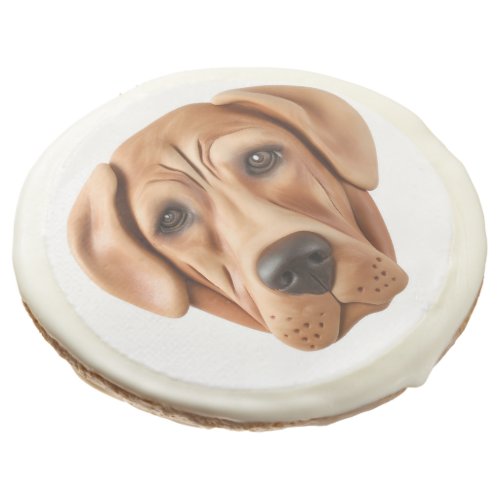 Rhodesian Ridgeback Dog 3D Inspired Sugar Cookie