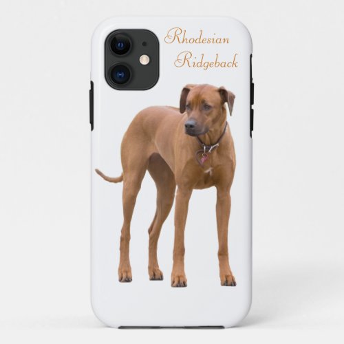 Rhodesian Ridgeback dog beautiful photo gift iPhone 11 Case
