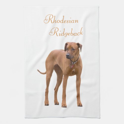 Rhodesian Ridgeback dog beautiful photo gift Towel