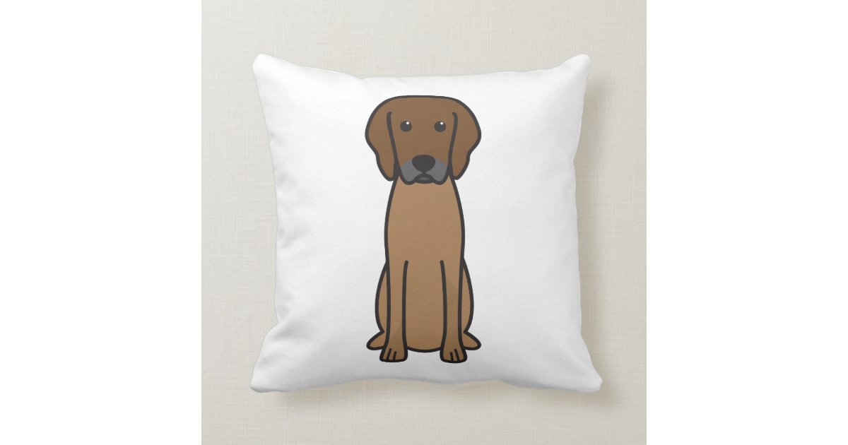 rhodesian ridgeback pillow