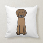 rhodesian ridgeback pillow