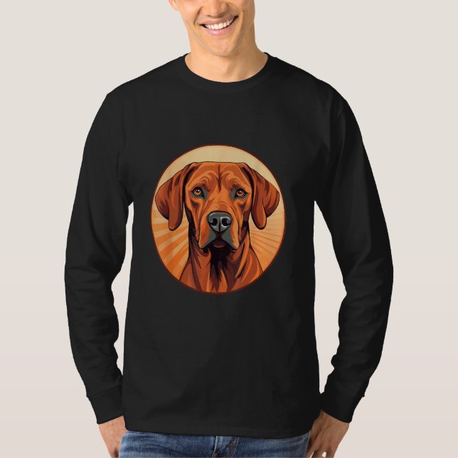 Rhodesian Ridgeback Dog Cute Dog Breed 1 T-Shirt (Front)