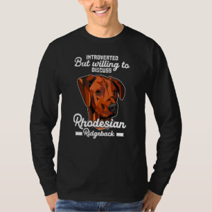 Rhodesian Ridgeback Dog Dog Lover Puppy_4 T-Shirt