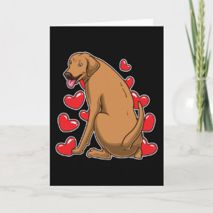 Rhodesian Ridgeback Dog Gift Ida Card