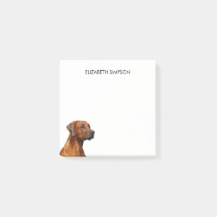 Rhodesian Ridgeback Dog Post-it Notes