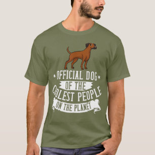 Rhodesian Ridgeback Dog Puppies Owner Lover T-Shirt