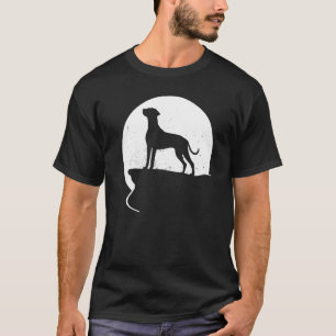 Rhodesian Ridgeback Dog Retro T-Shirt