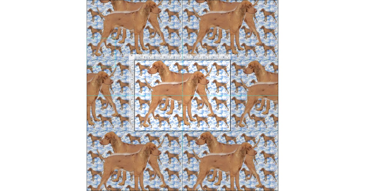 Rhodesian Ridgeback fabric | Zazzle