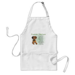 Rhodesian Ridgeback Gifts Adult Apron