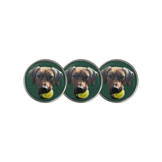 Rhodesian Ridgeback Golf Ball Markers (3 Up)