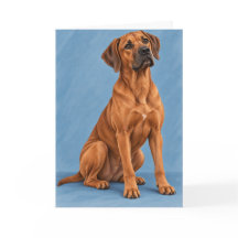 Rhodesian Ridgeback Greeting Card