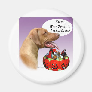Rhodesian Ridgeback Halloween Candy Magnet