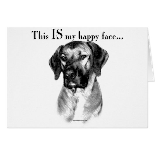 Rhodesian Ridgeback Happy Face Cards (Front Horizontal)
