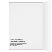Rhodesian Ridgeback - Is the Water Cold? Cards (Inside (Left))