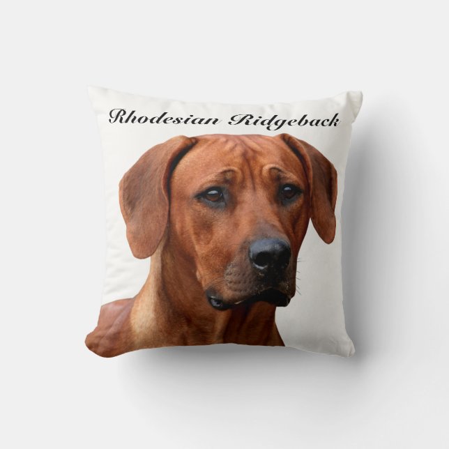 Rhodesian Ridgeback Kussen Throw Pillow (Front)
