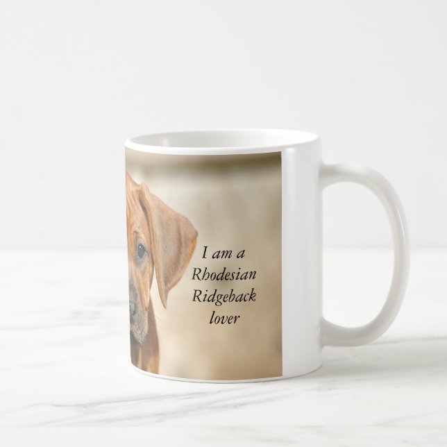 Rhodesian Ridgeback lover mug (Right)