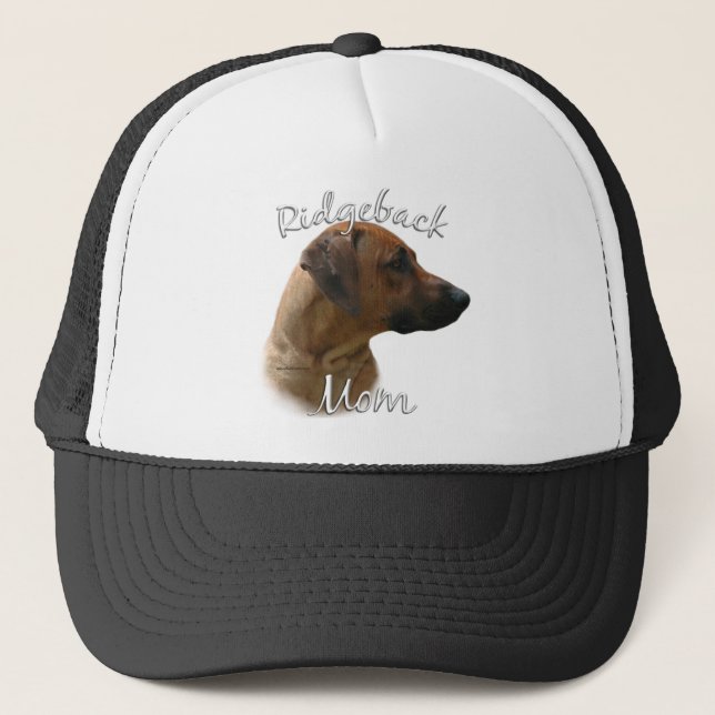 Rhodesian Ridgeback Mom 2 Trucker Hat (Front)