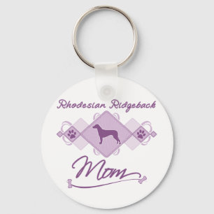 Rhodesian Ridgeback Mom Keychain