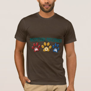 RHODESIAN RIDGEBACK Mom Paw Print 1 T-Shirt